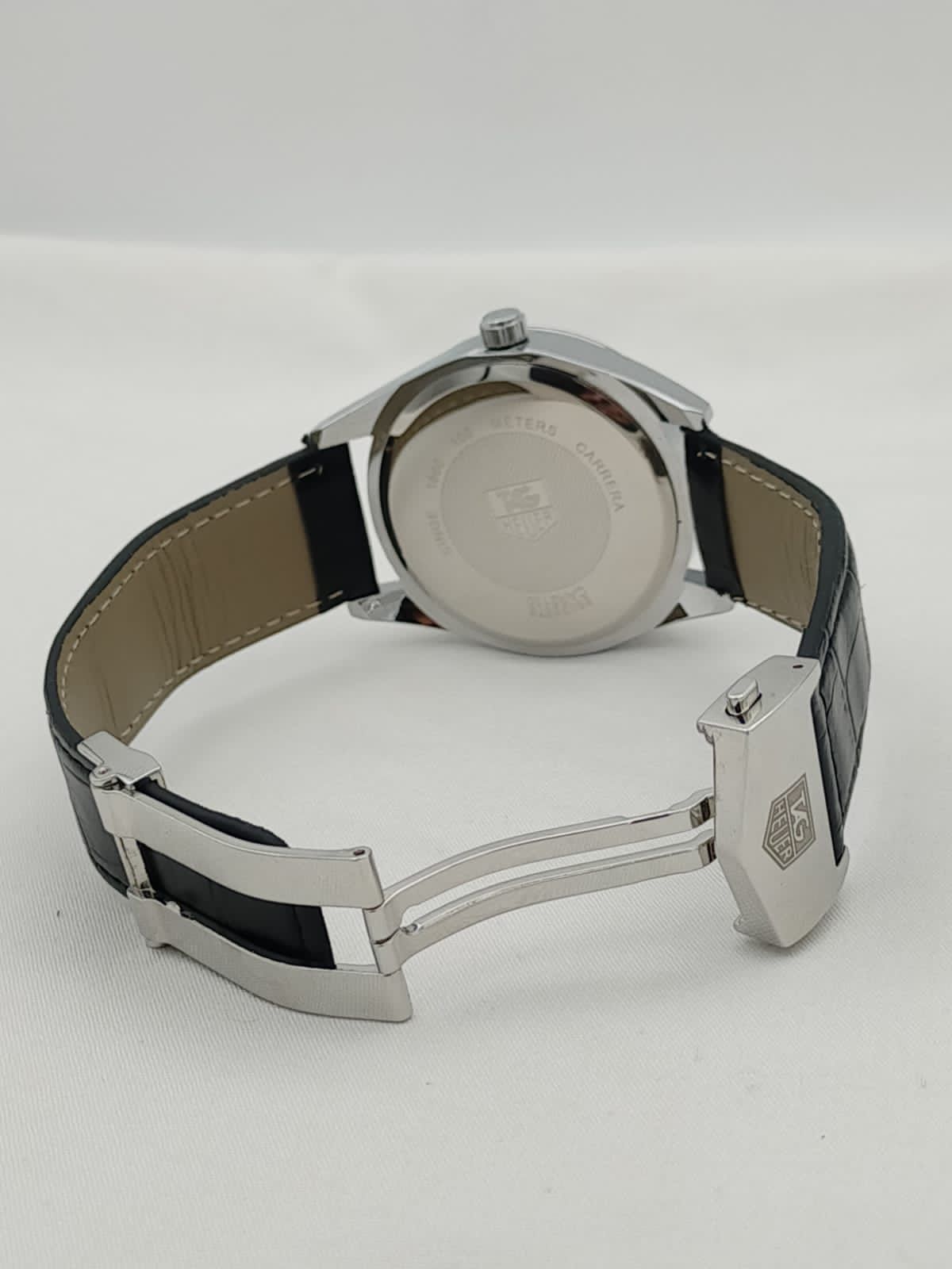 Carrera Calibre 5 - Luxury Swiss Watch With Leather Strap - Best Quality Analog Watch For Men