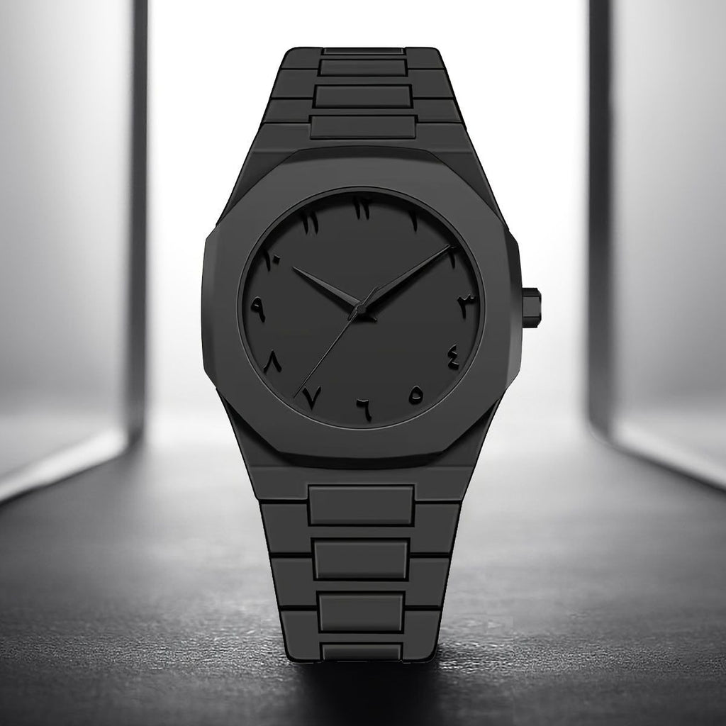 Black AURA Watch – Lightweight Premium Design - Stylish Wrist Watch For Men