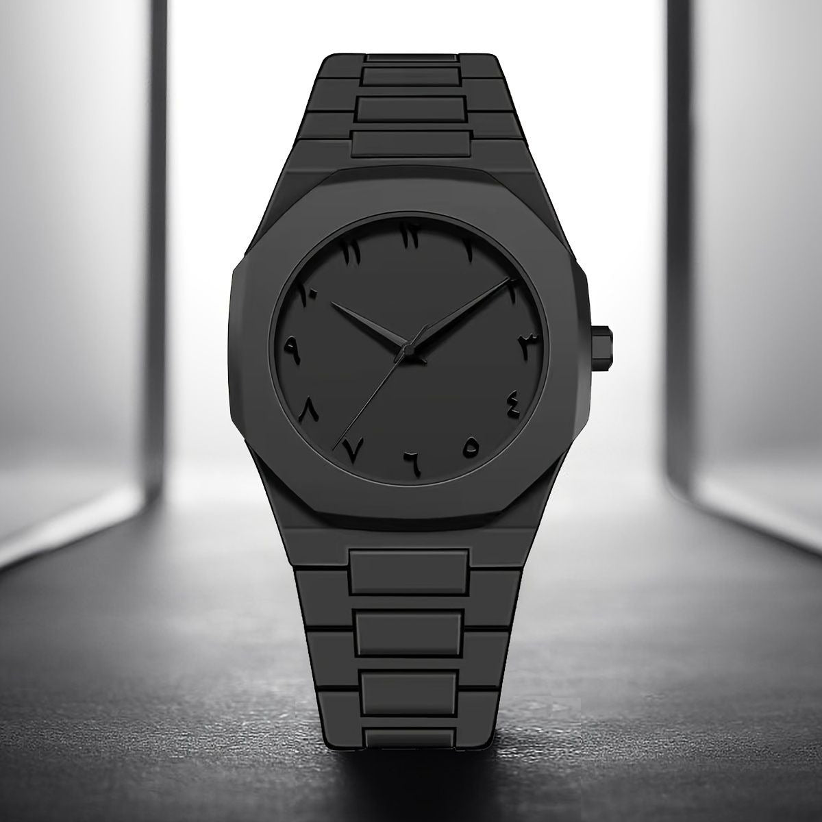 Black AURA Watch – Lightweight Premium Design - Stylish Wrist Watch For Men