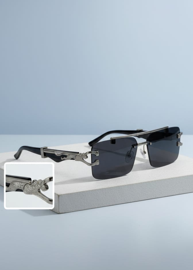 Premium Rimless EyeWear Sunglasses
